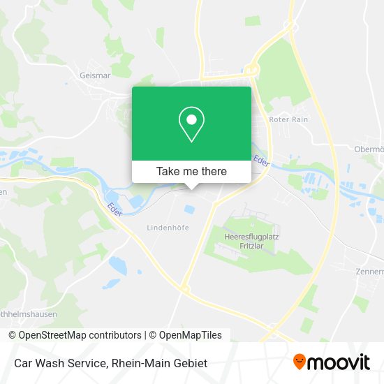 Карта Car Wash Service