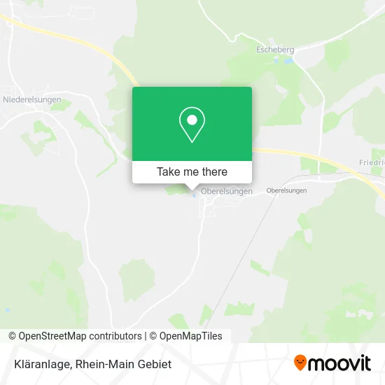 Карта Kläranlage