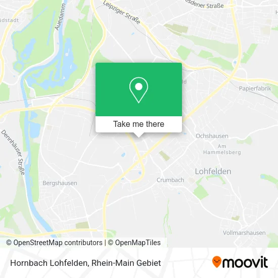 Карта Hornbach Lohfelden