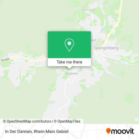 Карта In Der Dannen