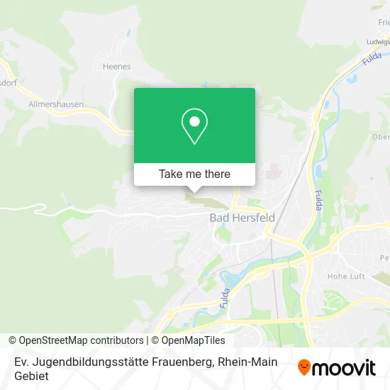 Карта Ev. Jugendbildungsstätte Frauenberg