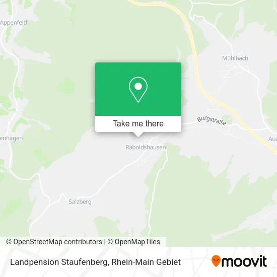 Карта Landpension Staufenberg