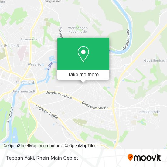 Карта Teppan Yaki