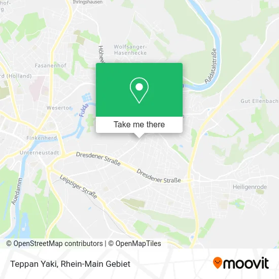 Карта Teppan Yaki