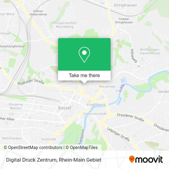 Карта Digital Druck Zentrum