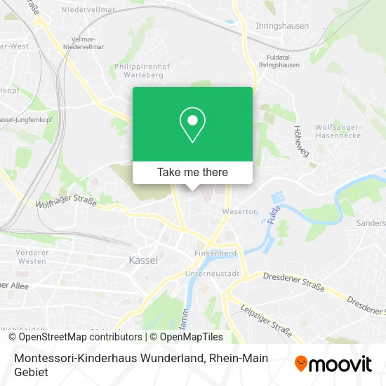 Карта Montessori-Kinderhaus Wunderland