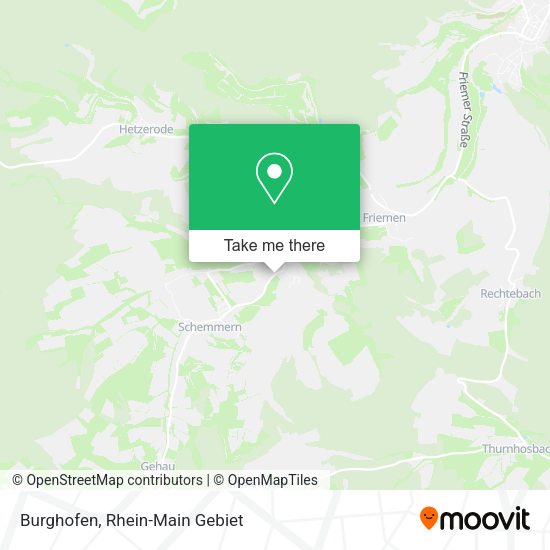 Карта Burghofen