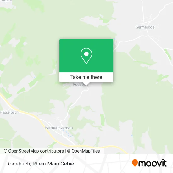 Rodebach map