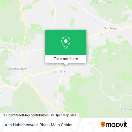 Карта Asb Habichtswald