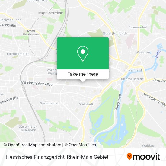 Карта Hessisches Finanzgericht