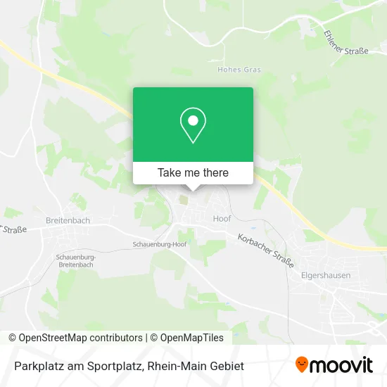 Карта Parkplatz am Sportplatz