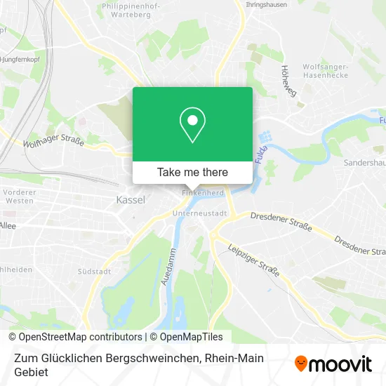 Карта Zum Glücklichen Bergschweinchen