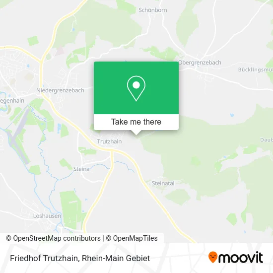 Карта Friedhof Trutzhain