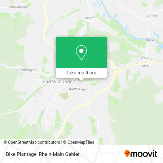 Карта Bike Plantage