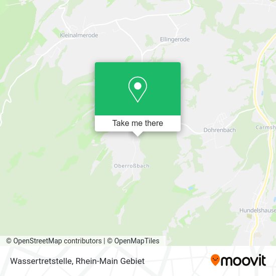 Карта Wassertretstelle
