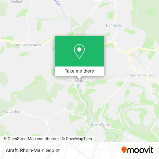 Alraft map