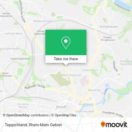 Карта Teppichland