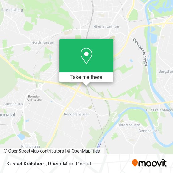 Карта Kassel Keilsberg