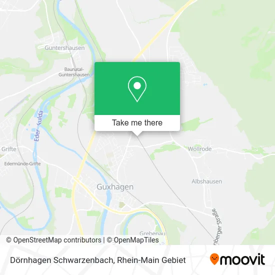 Карта Dörnhagen Schwarzenbach