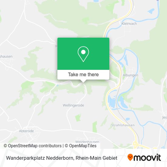 Карта Wanderparkplatz Nedderborn