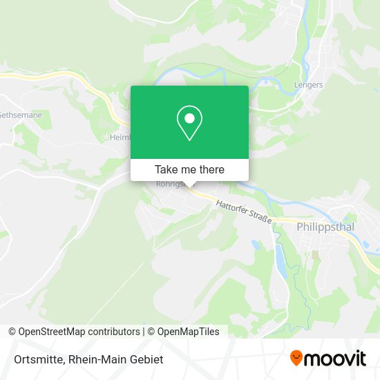 Карта Ortsmitte