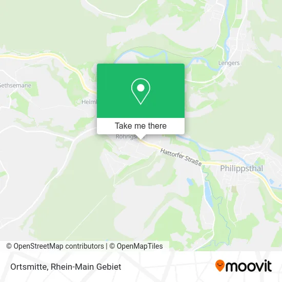 Карта Ortsmitte
