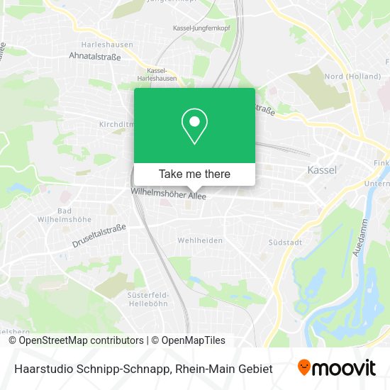 Карта Haarstudio Schnipp-Schnapp