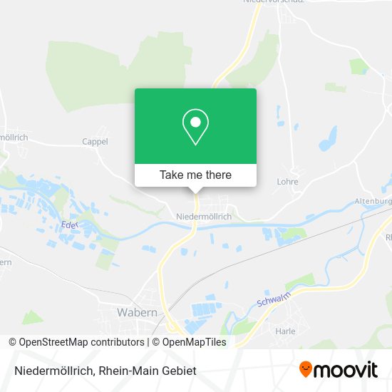 Карта Niedermöllrich