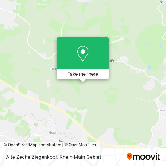 Карта Alte Zeche Ziegenkopf