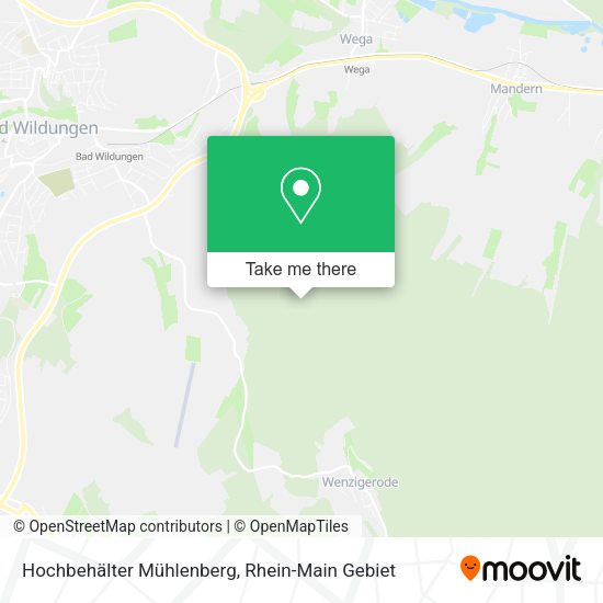 Карта Hochbehälter Mühlenberg