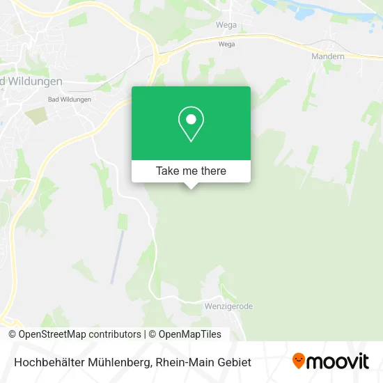 Карта Hochbehälter Mühlenberg