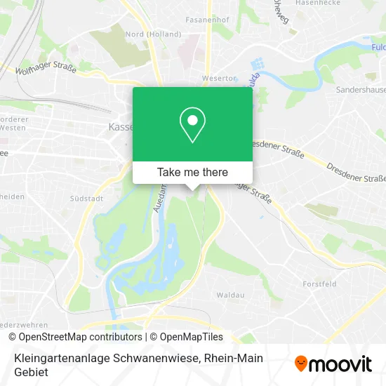 Карта Kleingartenanlage Schwanenwiese