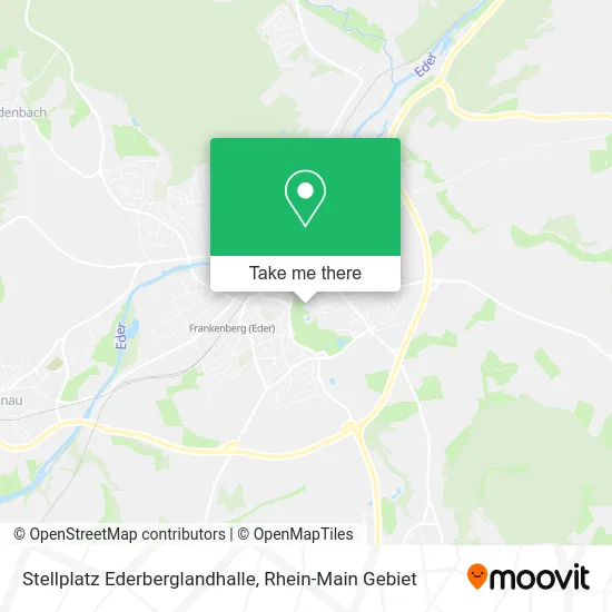 Карта Stellplatz Ederberglandhalle