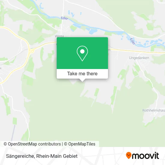 Карта Sängereiche