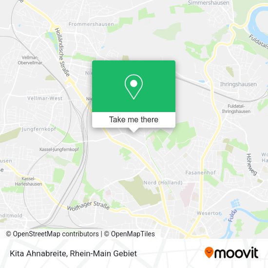 Карта Kita Ahnabreite