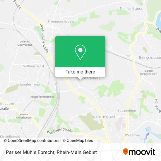Pariser Mühle Ebrecht map