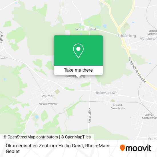 Карта Ökumenisches Zentrum Heilig Geist