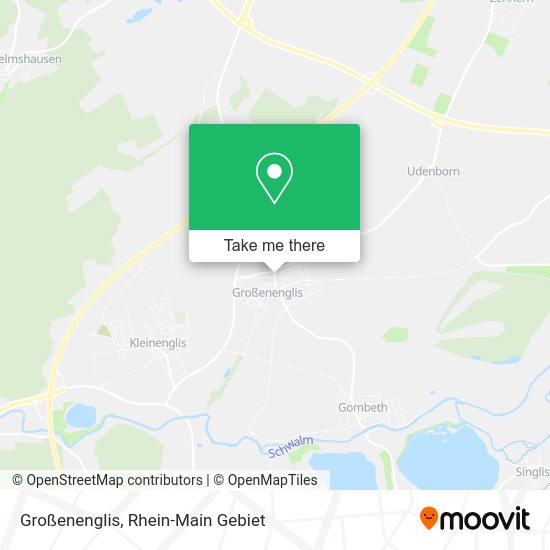 Großenenglis map