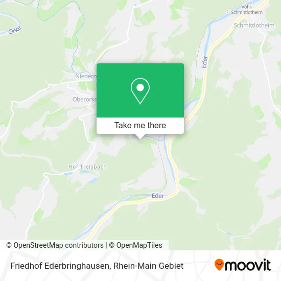 Карта Friedhof Ederbringhausen
