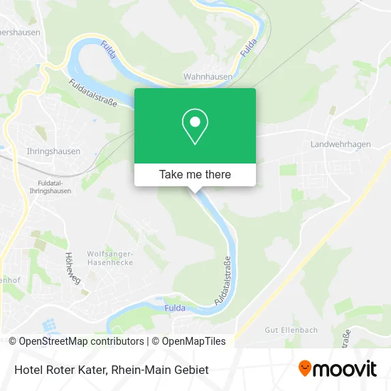 Карта Hotel Roter Kater