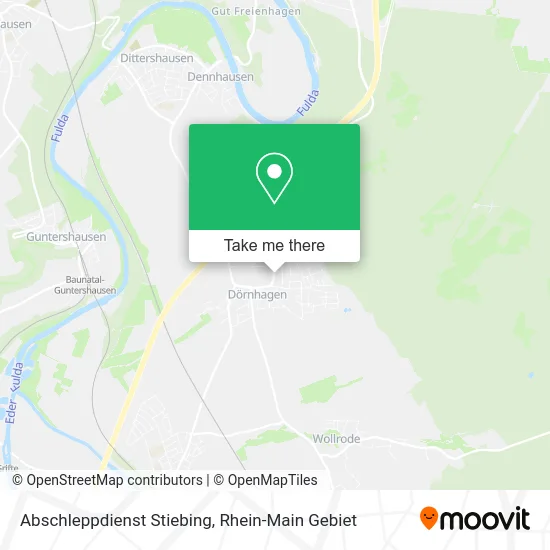 Карта Abschleppdienst Stiebing