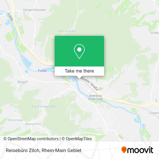 Карта Reisebüro Zilch