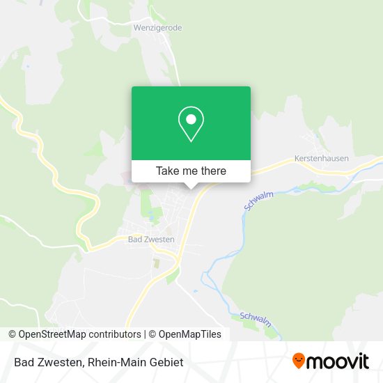 Карта Bad Zwesten
