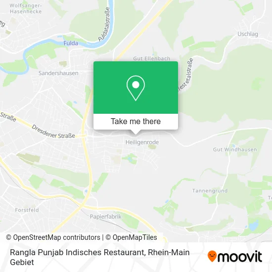 Rangla Punjab Indisches Restaurant map