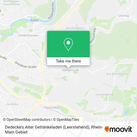 Карта Dedecke's Alter Getränkeladen (Leerstehend)