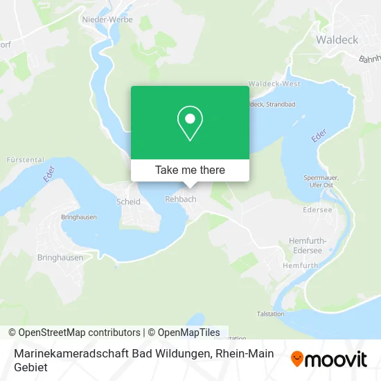Карта Marinekameradschaft Bad Wildungen
