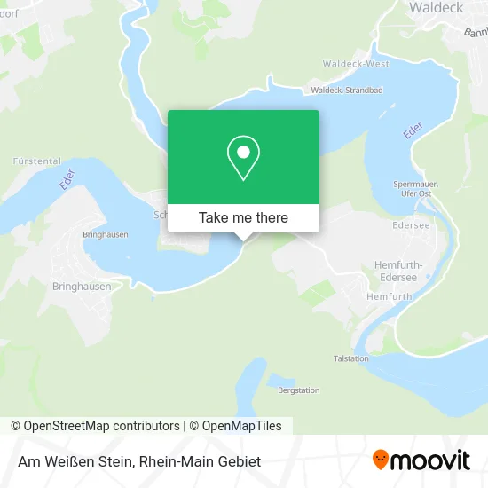 Карта Am Weißen Stein