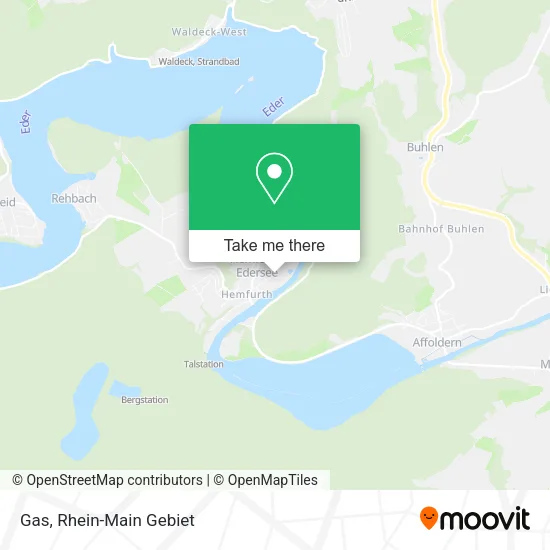 Карта Gas