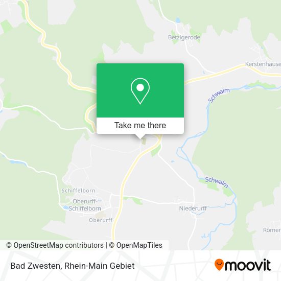 Карта Bad Zwesten