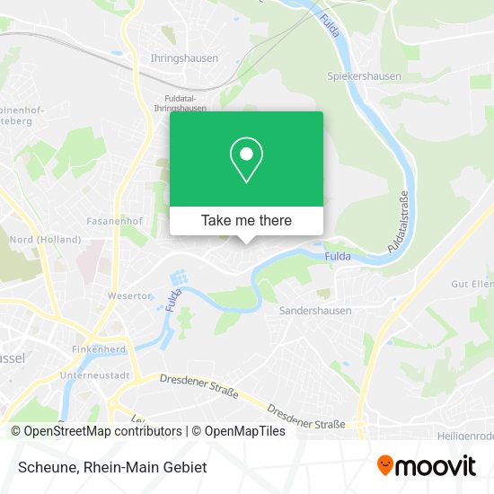 Scheune map